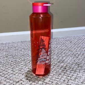 STARBUCKS 2021 Christmas Tree 24oz Plastic Winter Bottle